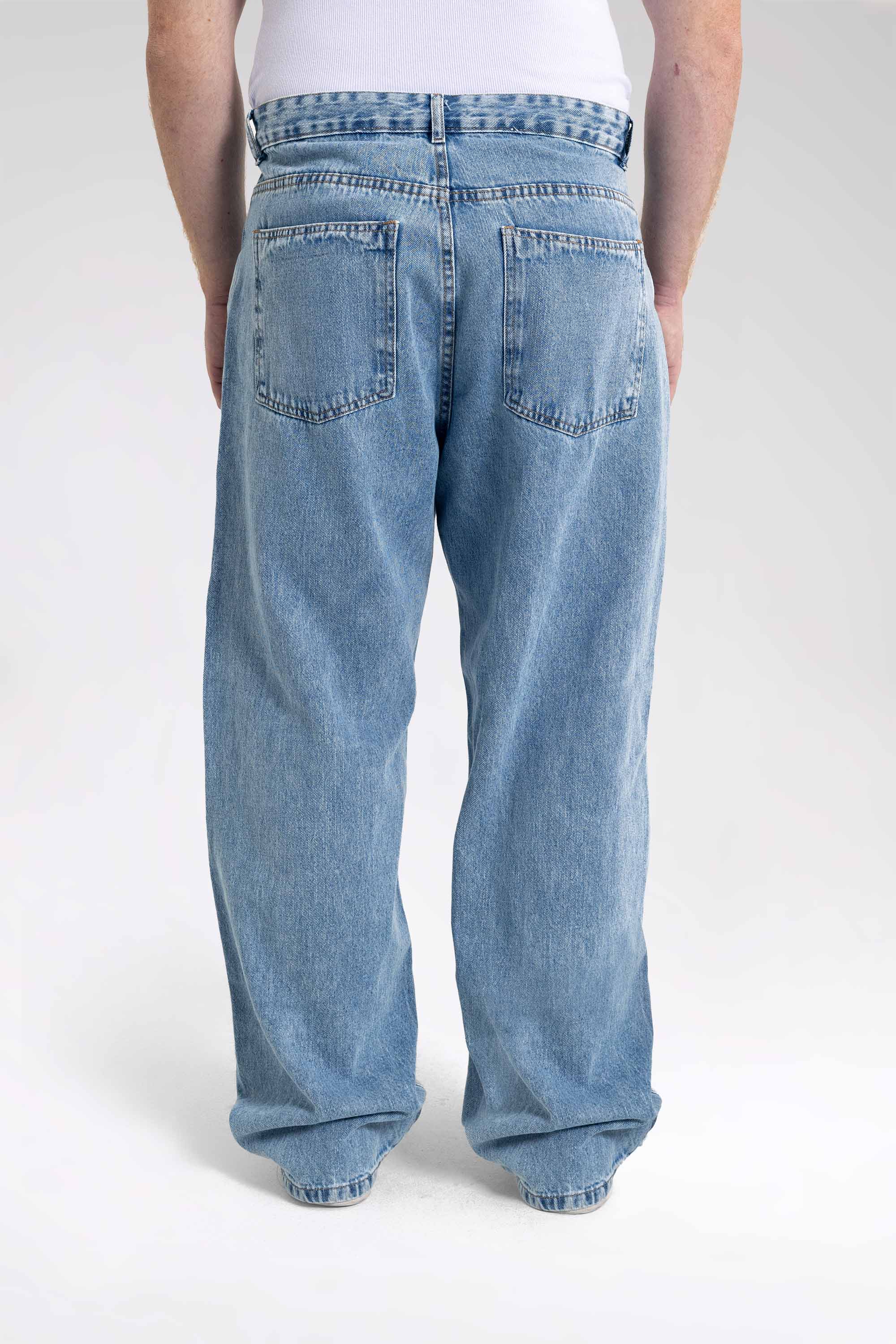 Calça Jeans Rawline Brunx Ind — Azul Claro