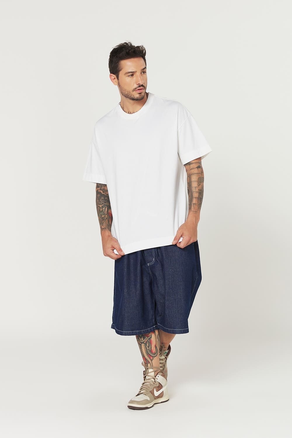 Camiseta Heavy Oversized Streetwear Fio 20.1 – Estilo Impactante