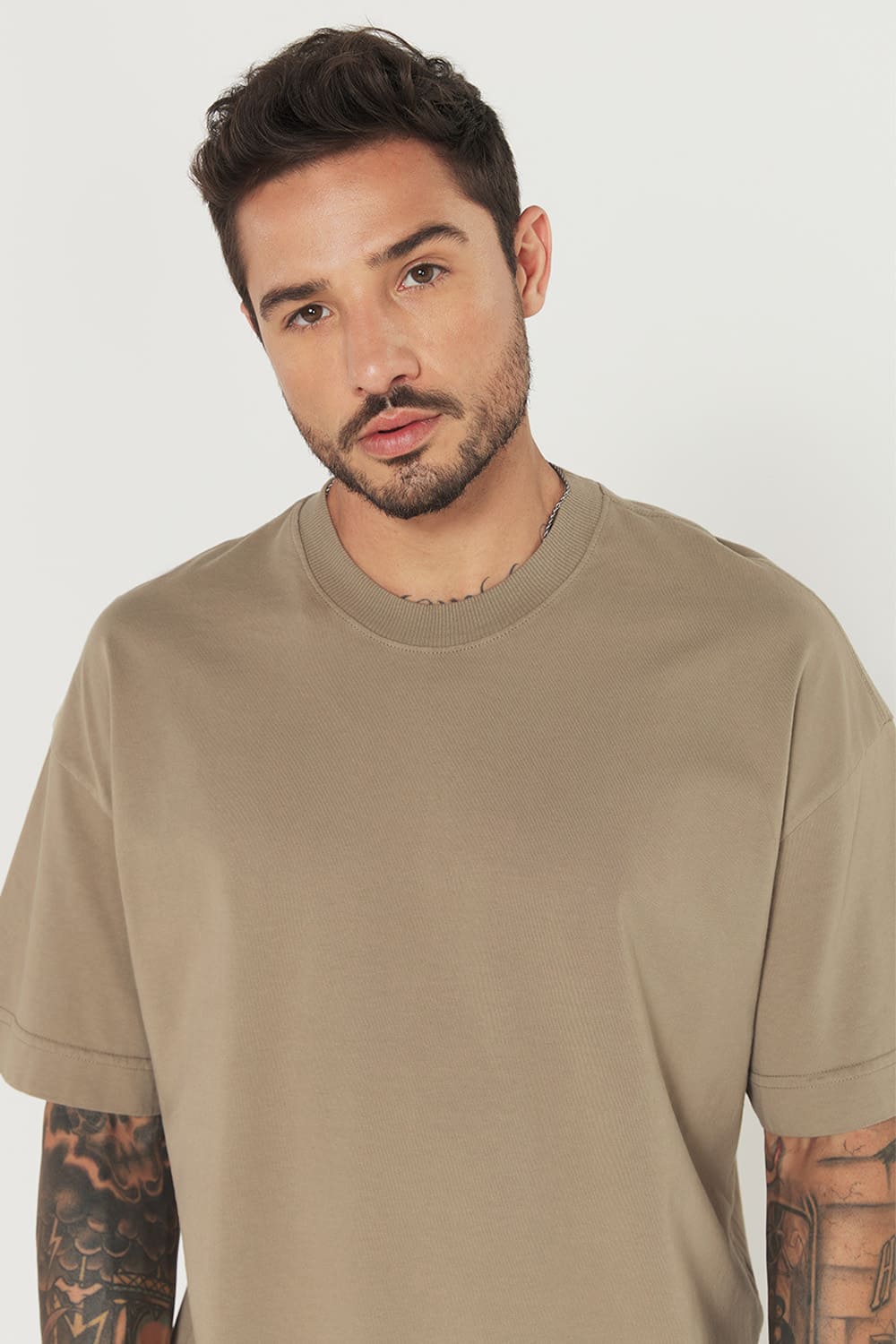 Camiseta Heavy Oversized Streetwear Fio 20.1 – Estilo Impactante