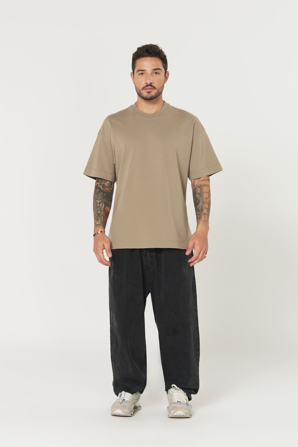 Camiseta Heavy Oversized Streetwear Fio 20.1 – Estilo Impactante