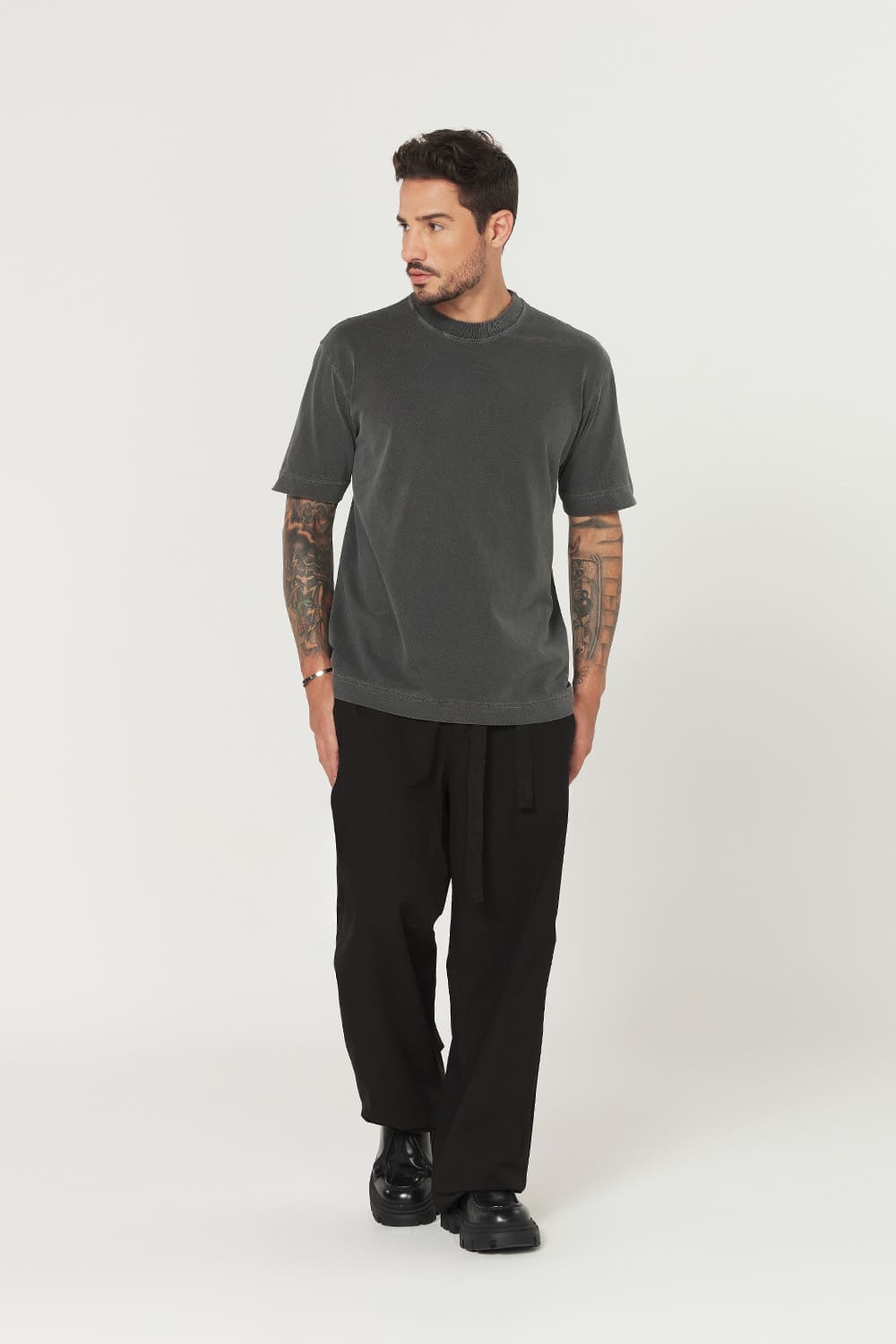 カットソー Camisa Levi's® Auburn Worker Cinza Manga Longa - Levi's® Brasil