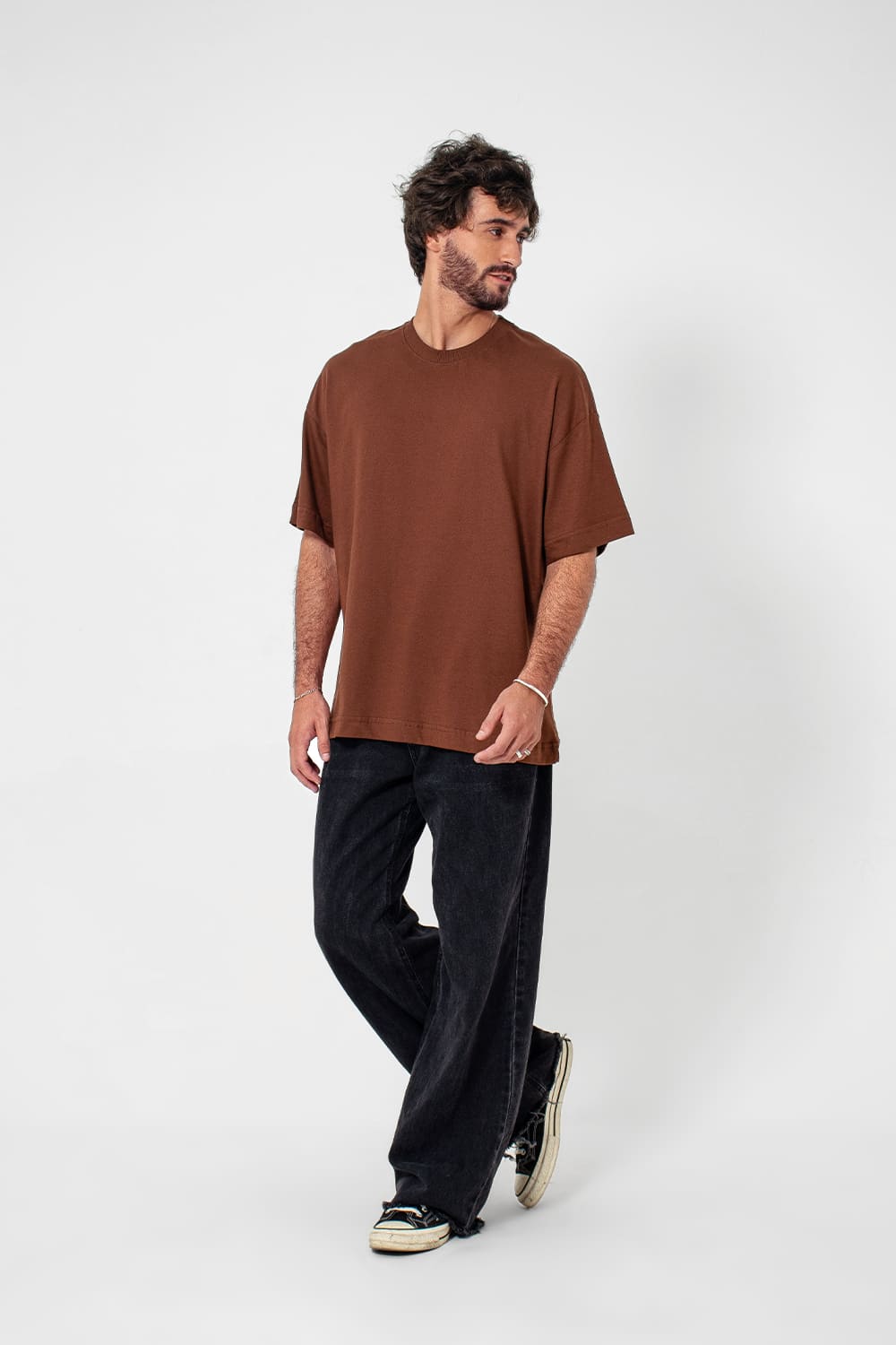 Camiseta Basic Oversized Brunx Ind - 100% Algodão