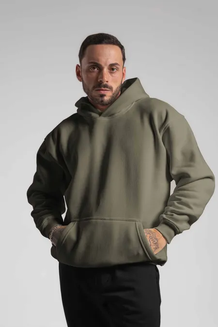 Moletom Canguru Cabos Brunx Peso, Capuz Duplo e Estilo Streetwear