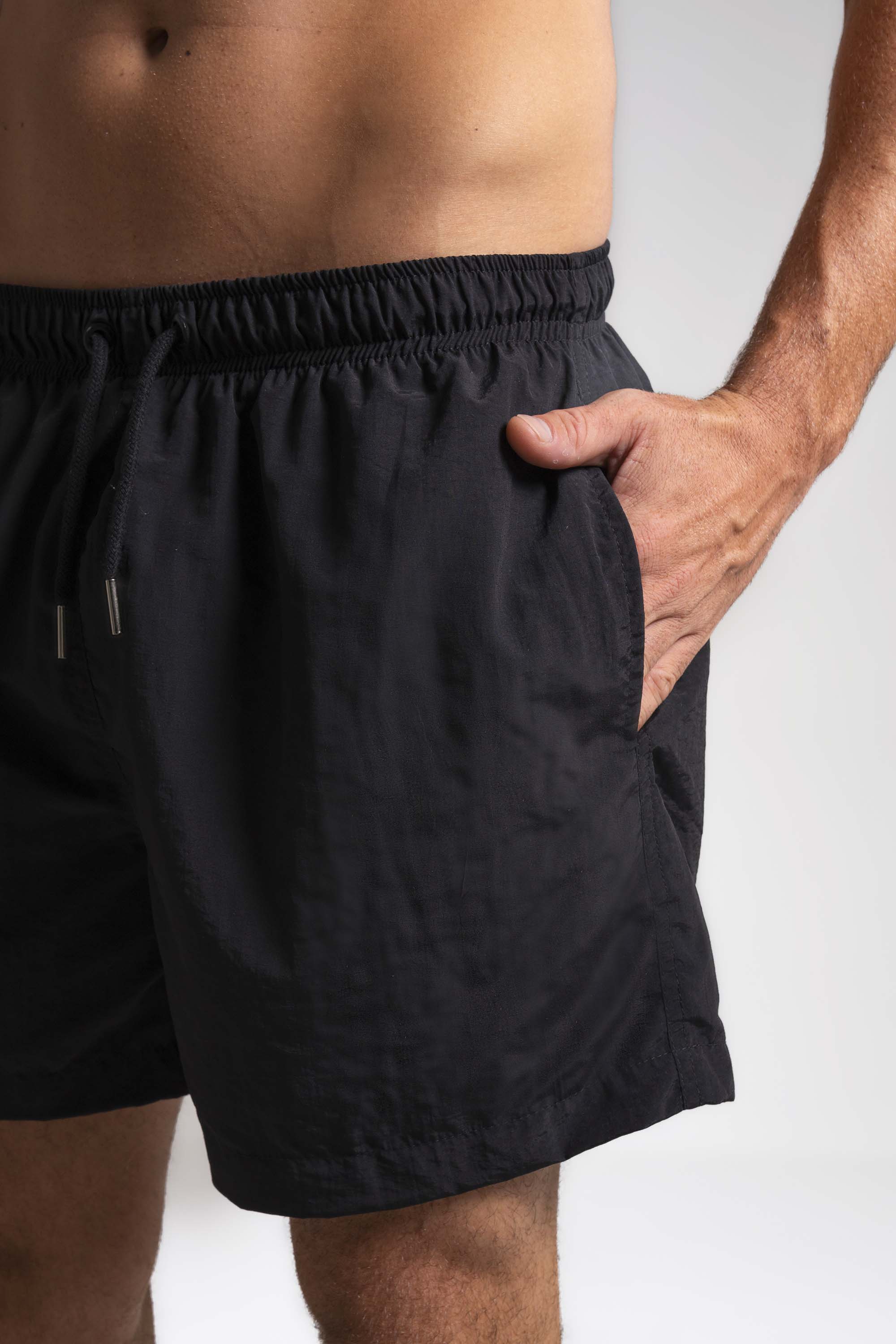 Shorts Casual Tactel Premium Brunx Ind - Preto