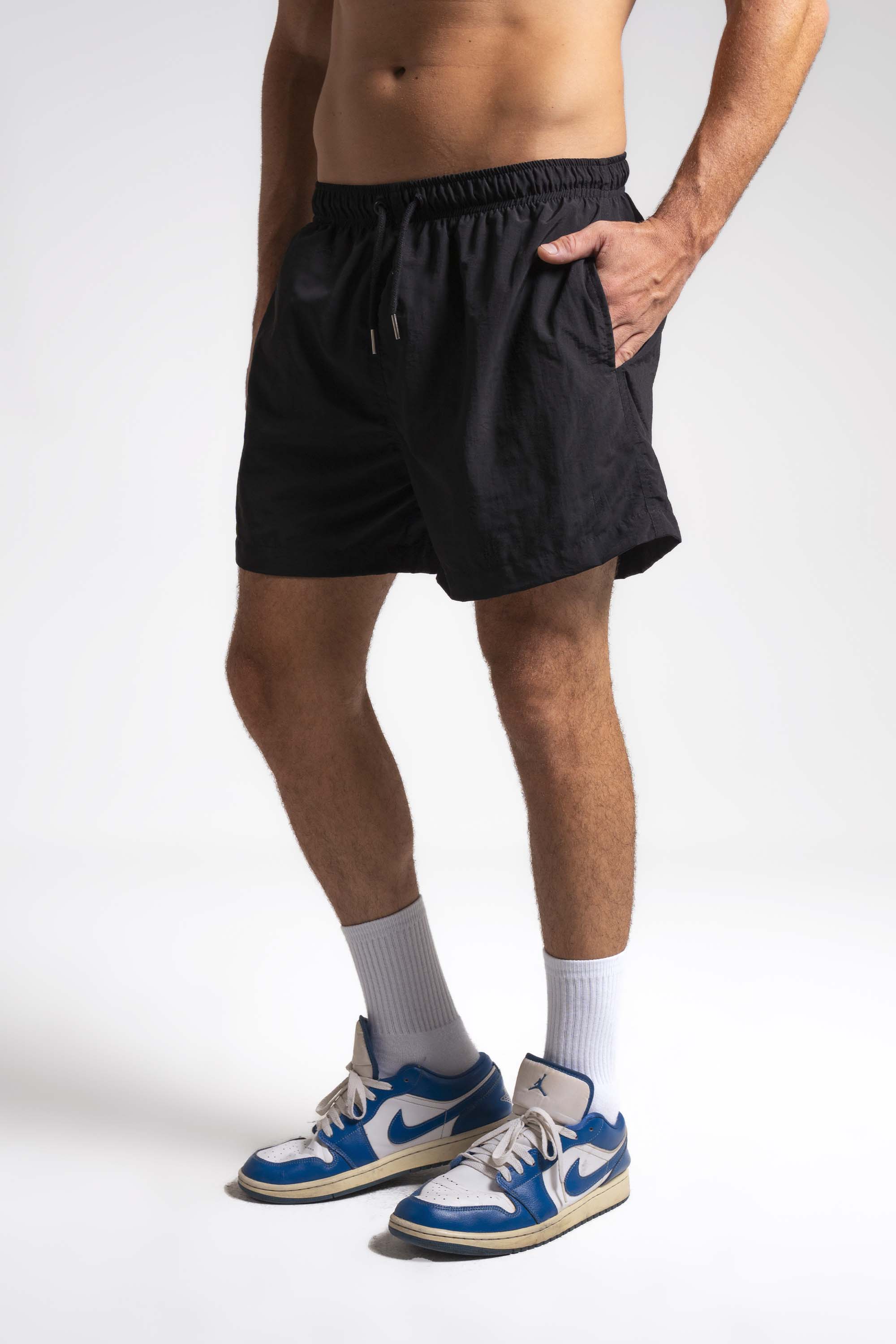 Shorts Casual Tactel Premium Brunx Ind - Preto