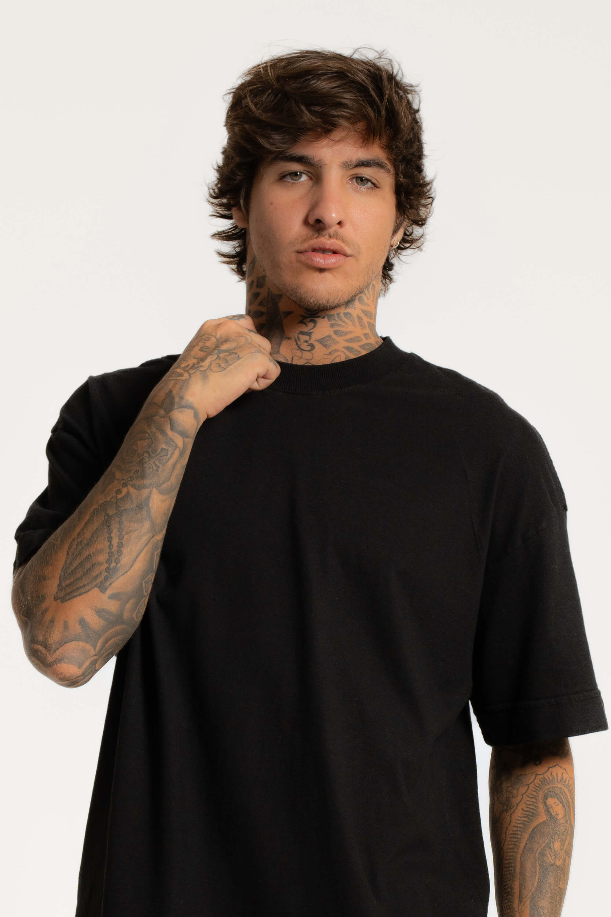 Camiseta Heavy Oversized Streetwear Fio 20.1 – Estilo Impactante