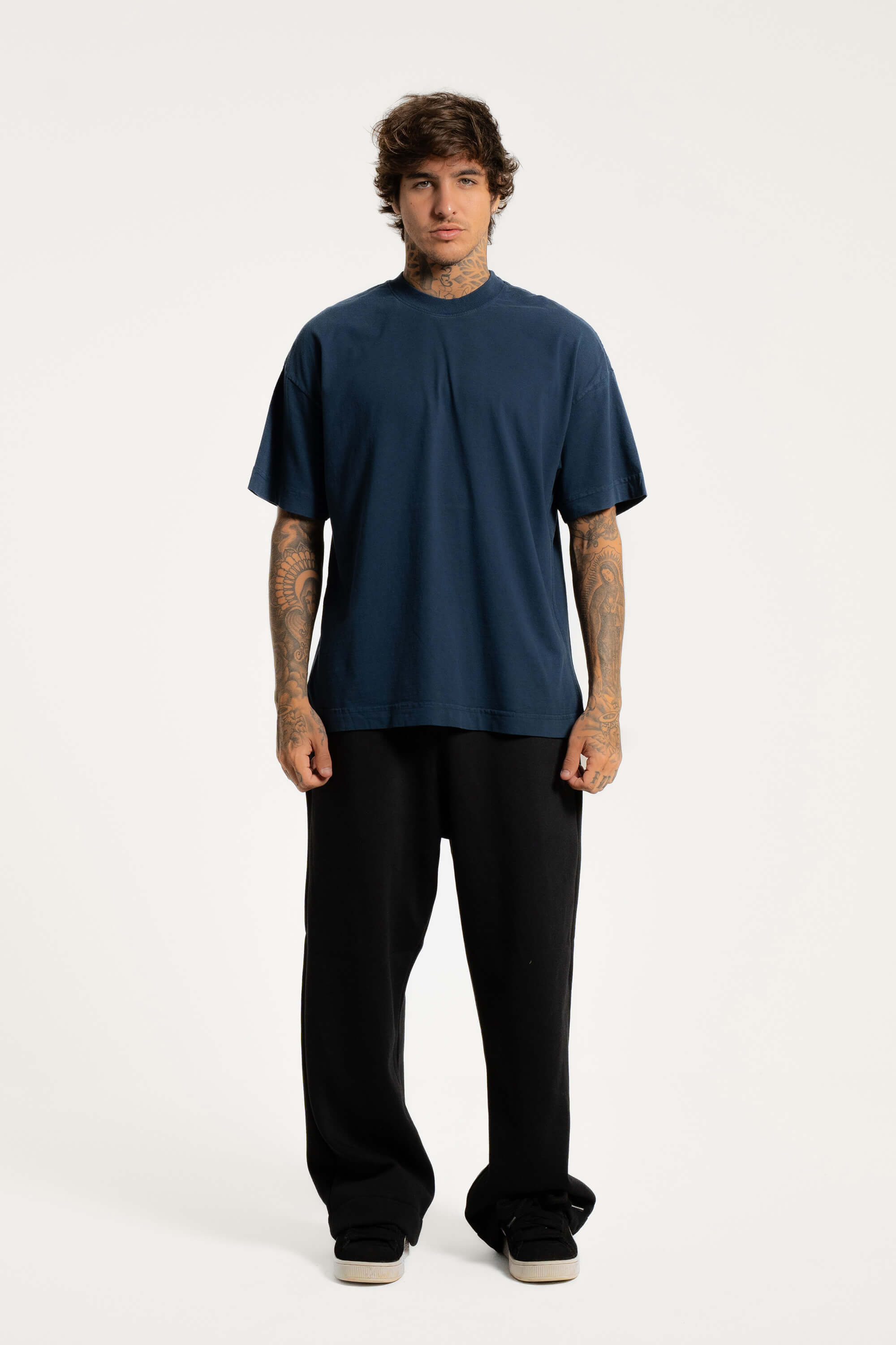 Camiseta Heavy Oversized Streetwear Fio 20.1 – Estilo Impactante