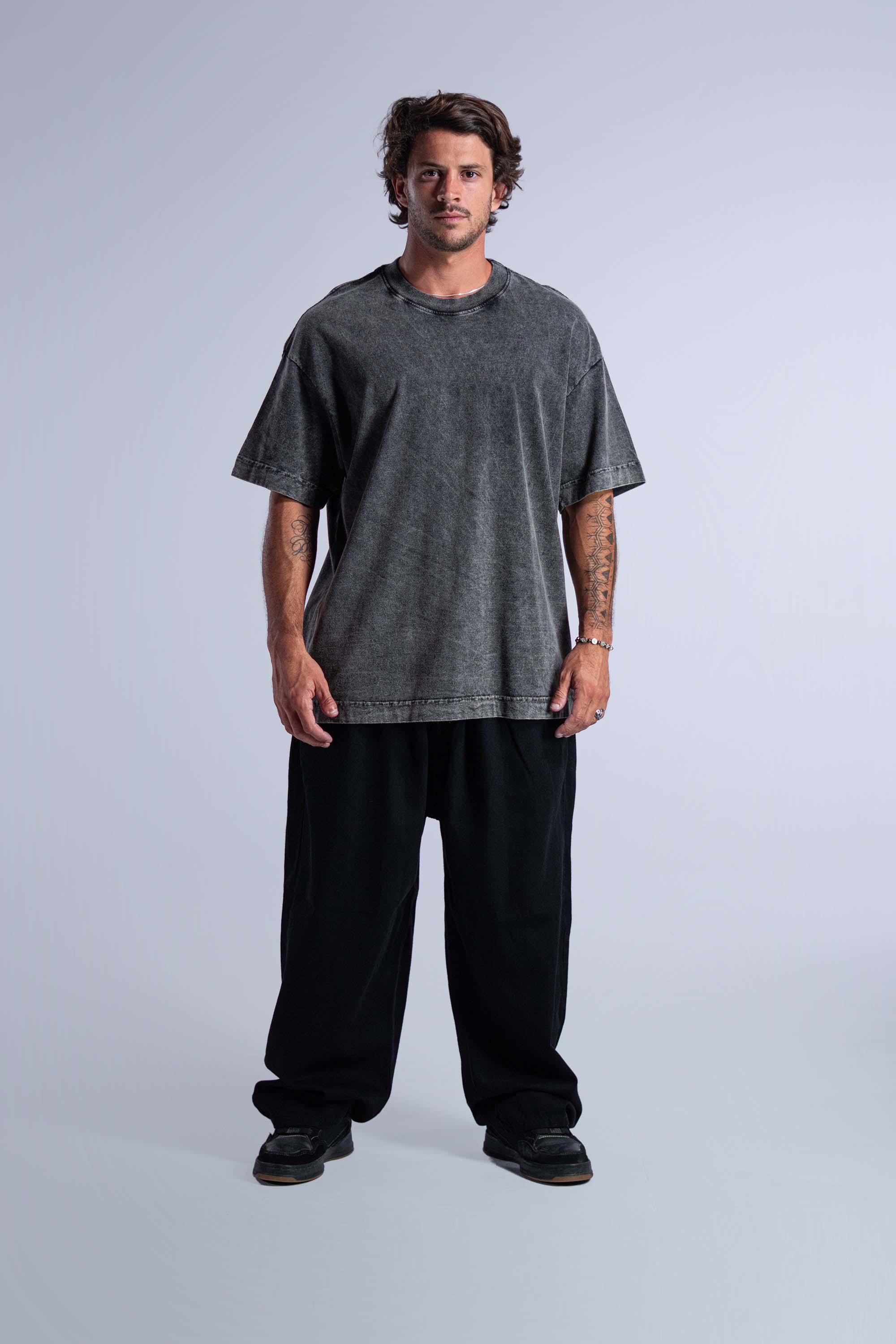 ピートM Camiseta Heavy Oversized Streetwear Fio 20.1 – Estilo Impactante