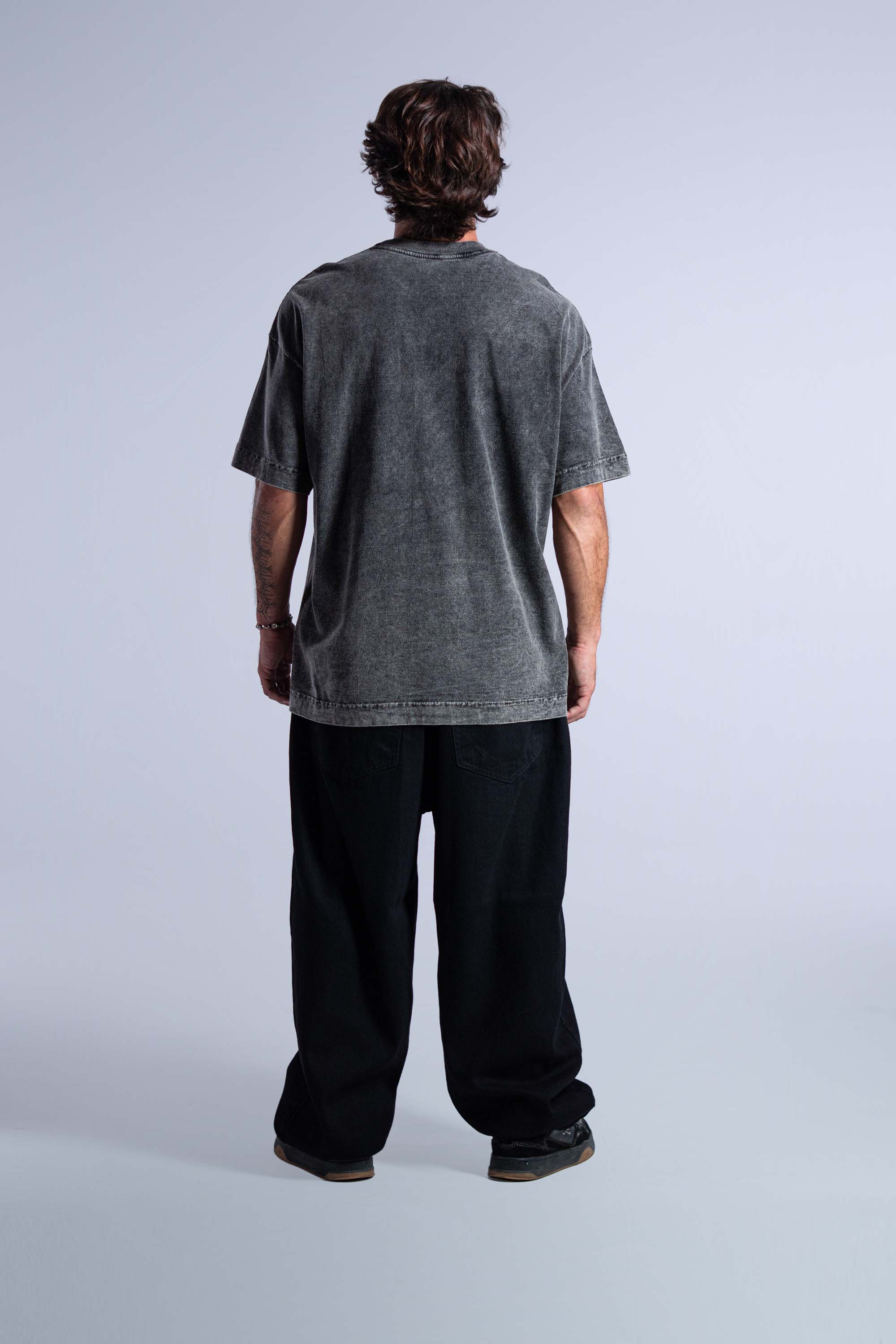 Camiseta Heavy Oversized Brunx Ind -– Caimento Descontraído