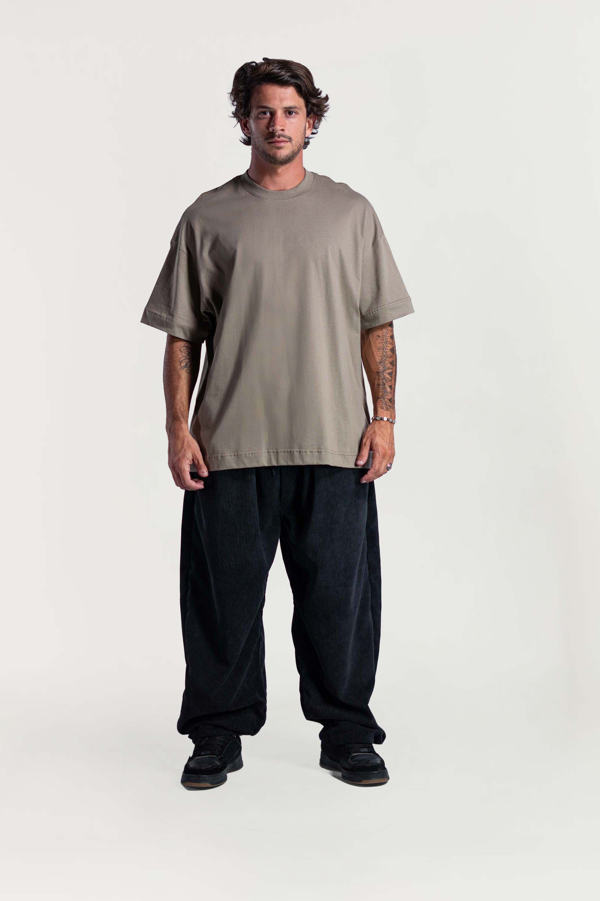 Camiseta Basic Oversized Brunx Ind - 100% Algodão