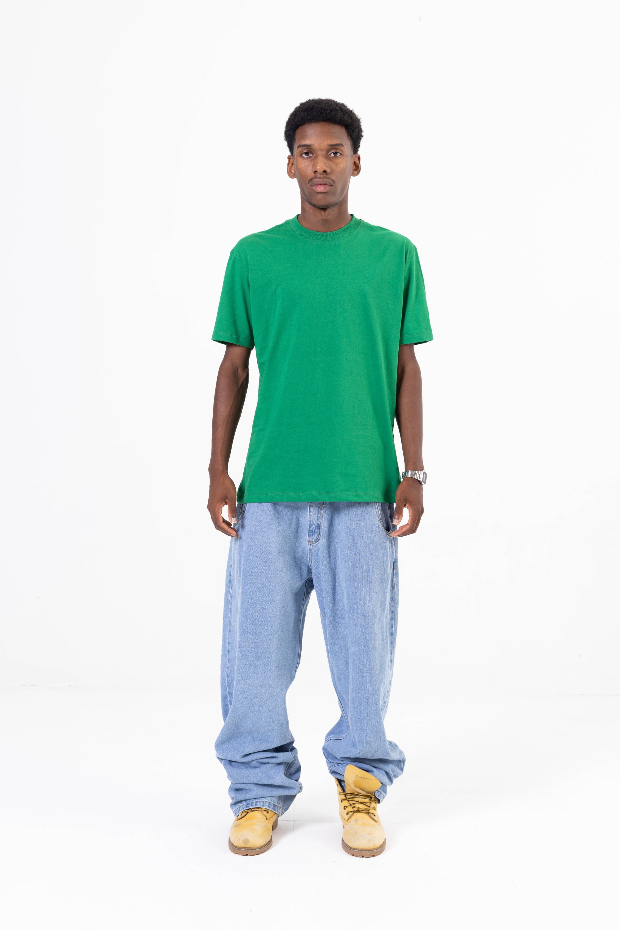 Camiseta POP Streetwear Brunx Ind Verde Bandeira | 100% Algodão
